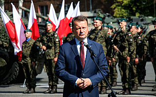 Szef MON złożył żołnierzom życzenia w dniu Święta Wojska Polskiego